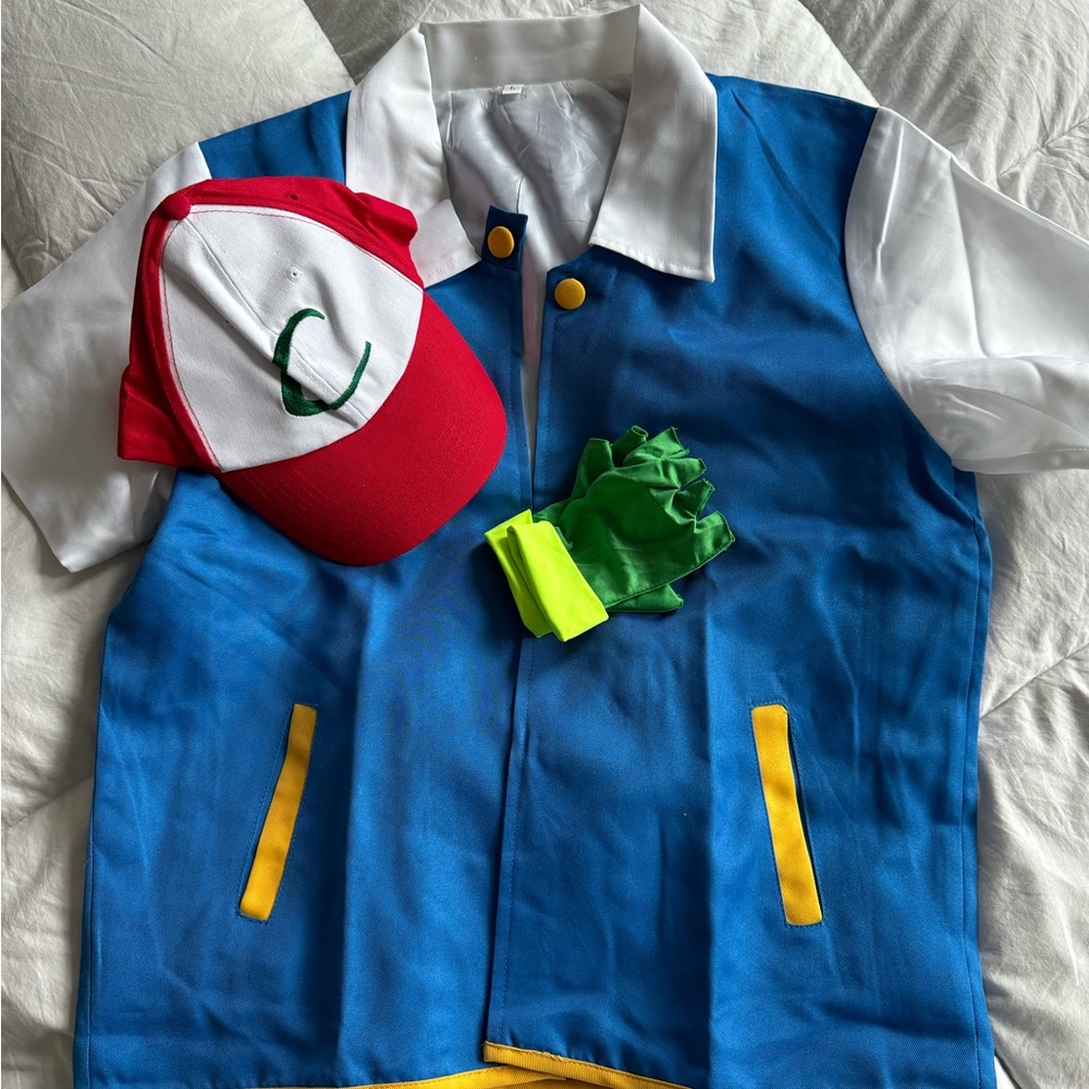 Adult Large ash Ketchum Costume - pokemon